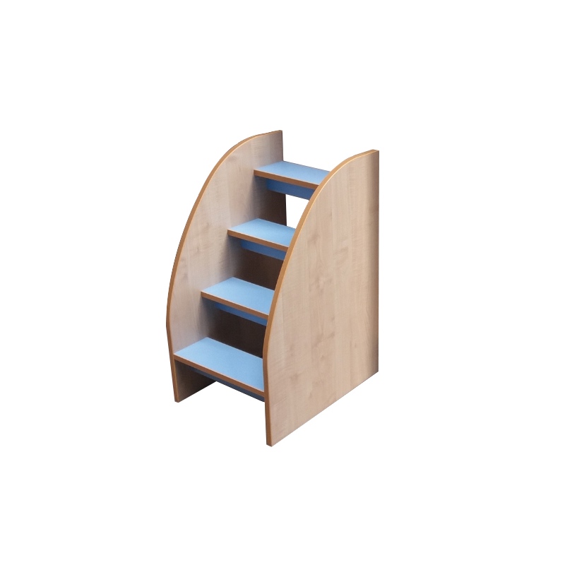 scaletta oplà indipendente per fasciatoio in legno multistrato 40 x 58 x  118 cm Tangram di 2H