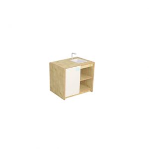 Mobile base lavello 60 con anta Quadro