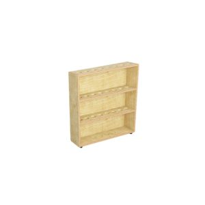 Mobile scaffale porta-bicchieri con 28 fori Quadro