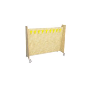 Carrello spogliatoio bi-facciale 18 ps Quadro