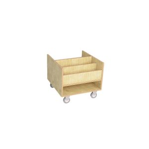 Carrello porta libri Quadro